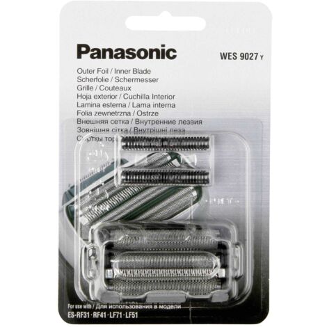 Panasonic WES9027 - Ersatzscherblatt und Schermesser - für Rasierapparat - für Panasonic ES-LF51, LF51-S803, LF71, LF71-K503, LF71-K803, ESRF31, ES-RF31, RF41, RF41CM503