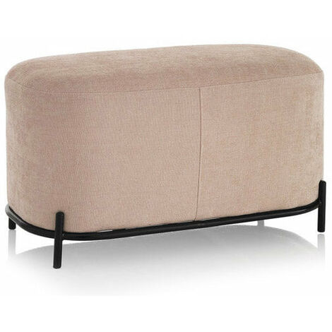 Panca 82x42x45 cm in Tessuto Rosa