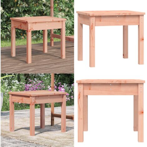 Panca da Giardino 50x44x45 cm in Legno Massello di Douglas - Panca da patio - Panca in legno