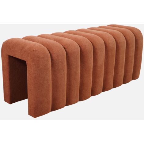 Panca, fine letto contemporaneo tessuto