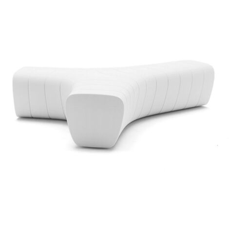 PANCA JETLAG MODULARE POLIETILENE BIANCO 145/44X175X42H USO ESTRENO EURO3PLAST