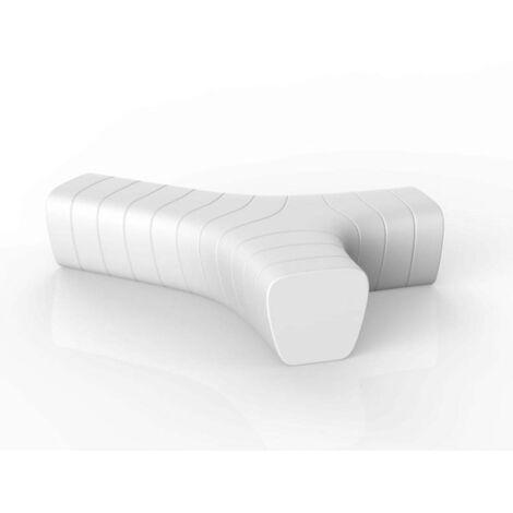 Panca modulare interno esterno polietilene design moderno Jetlag P1 - Marrone