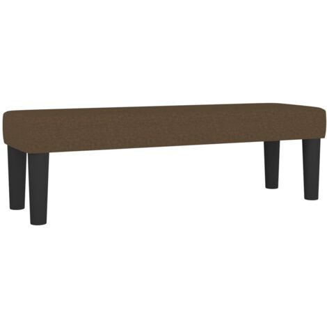 Panca panca 100 x 30 x 30 cm tessuto testa di moro 020010550