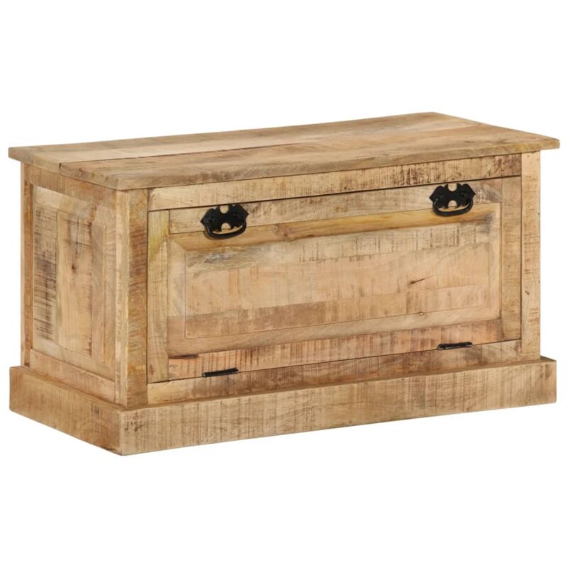 VidaXL Scarpiera Nera 60x34x105 cm in Legno Massello di Pino | Leroy Merlin