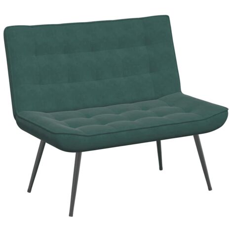 Panca Verde Scuro 110x74x84 cm in Velluto vidaXL
