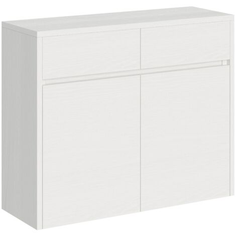 Panche inferiore e superiore allungabili 72x26/300 cm Evolve Bianco Frassino