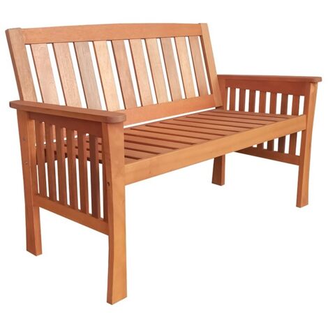 Panchina da giardino SenS-Line Kensington - 125 cm - Legno duro Meranti
