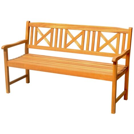 Panchina da giardino SenS-Line Tiago - 150 cm - Legno duro di acacia