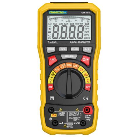 PANCONTROL Profi-Digital-Multimeter PAN 188 True RMS