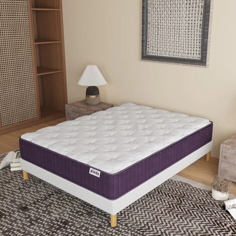 PANDA PURPLE Matelas 180x200 Hauteur 31cm
