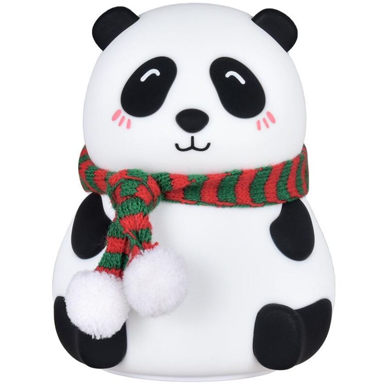 Panda Silicone Lampe National Treasure Panda Night Light led Atmosphère Colorée Lumière Veilleuse pour Enfants Chambre De Bébé