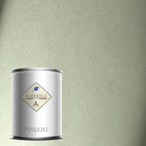 Pandore 1L  Peinture effet Métallisée Couleur Argent Barbiche avec spatule