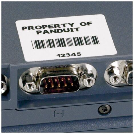 Panduit C200X100YJC etichetta per stampante Bianco