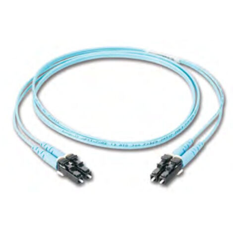 Panduit Câble Patch LC-SC Duplex OM4 Aqua 5 mètres