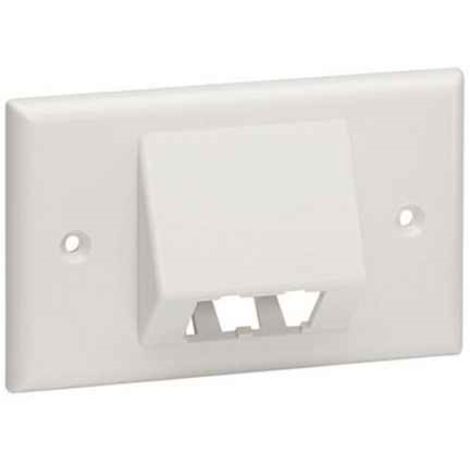 Panduit CFPHSL4IW Placca copripresa e copri interruttori Bianco