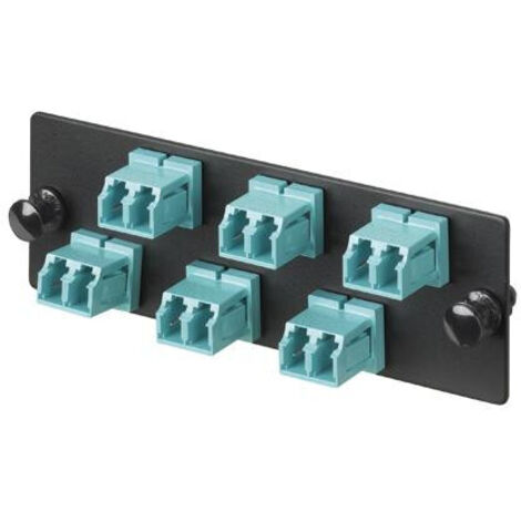 Panduit FAP6WBUDLCZ adattatore di fibra ottica LC 1 pz Blu