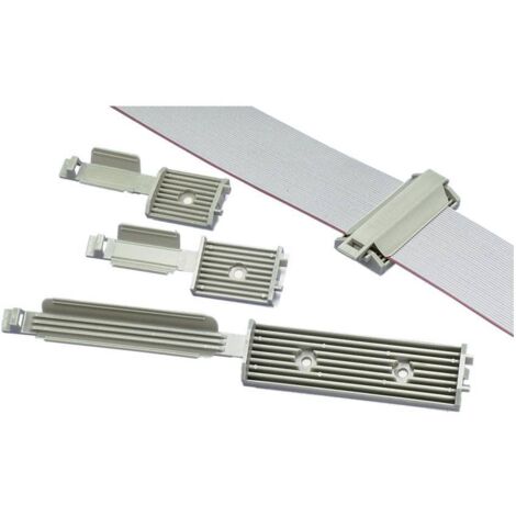 Panduit Latching Flat Cable Mount Support de câble vissable FCM1-S6-C14 gris 1 pc(s)