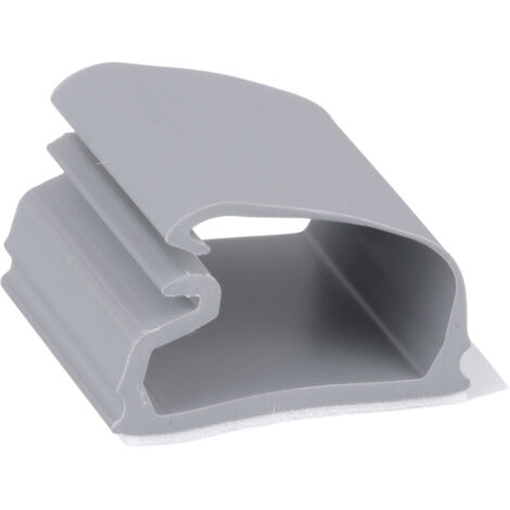 Panduit Latching Wire Clip Kabelhalter kleben LC5-A-C8    Grau 1 St.