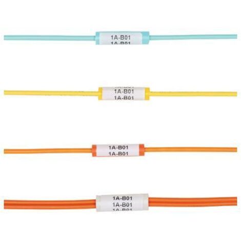 Panduit NWSLC-7Y fascetta PVC Bianco 100 pz
