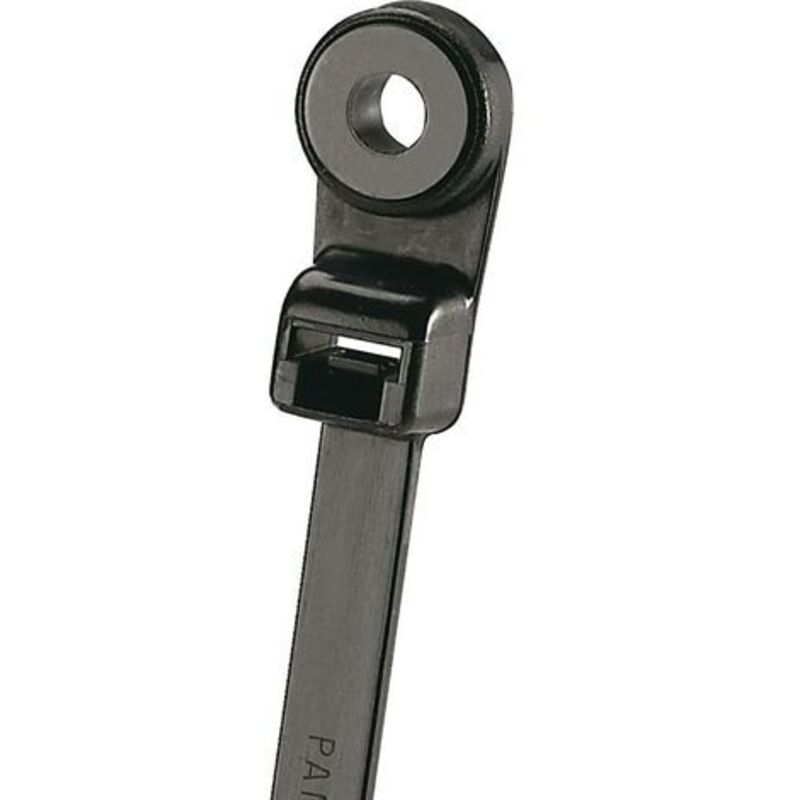 Panduit PLC2S-S6-C0 Cable Tie 201 mm Eyelet Black UV-Proof 1 piece(s)