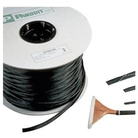 Panduit SE125P TR0 guaina intrecciata nera protezione durevole