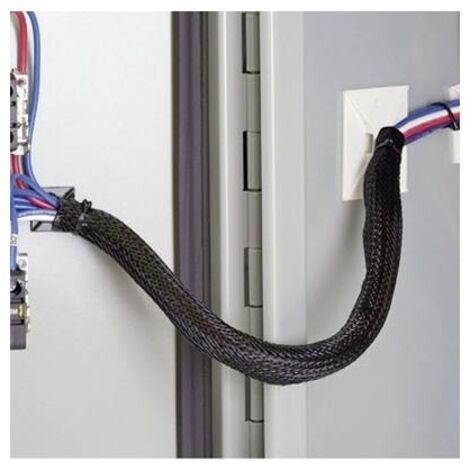 Panduit SE25PSC-TR0 guaina intrecciata nera protezione cavo