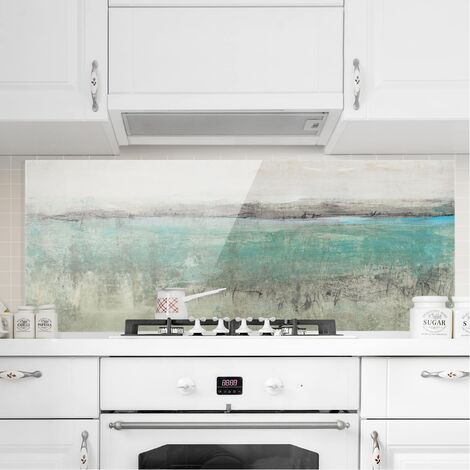 Panel antisalpicaduras de cristal Mosaicos estilo portugues Protección  pared cocina panel de vidrio protector contra salpicaduras -  España
