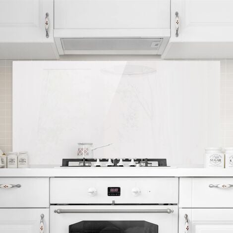 Pantalla anti-salpicaduras cocina – Frente de cocina de cristal templa –  Concept Crystal