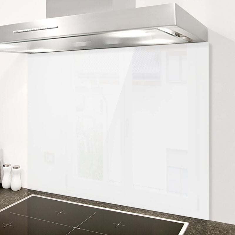 

Panel antisalpicaduras de cristal - Polarweiss - Horizontal 3:4 Dimensión LxA: 59cm x 80cm