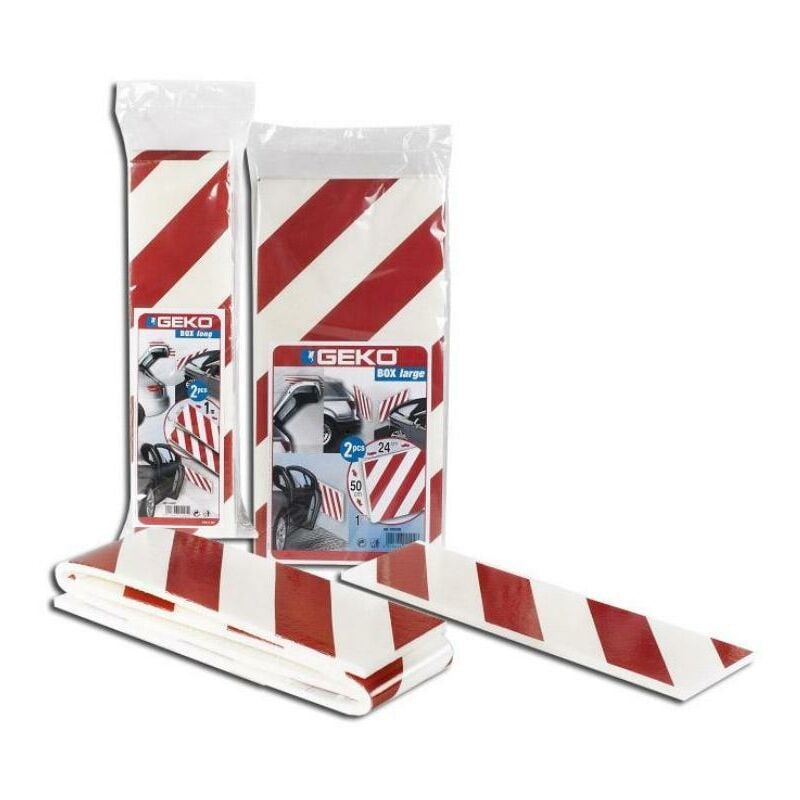 

protector antirozaduras 2 und blanco-rojo 24x50 1810-05 - Mibricotienda