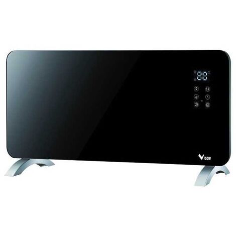 Panel calefactor Vigor Nerone color negro 2000 vatios