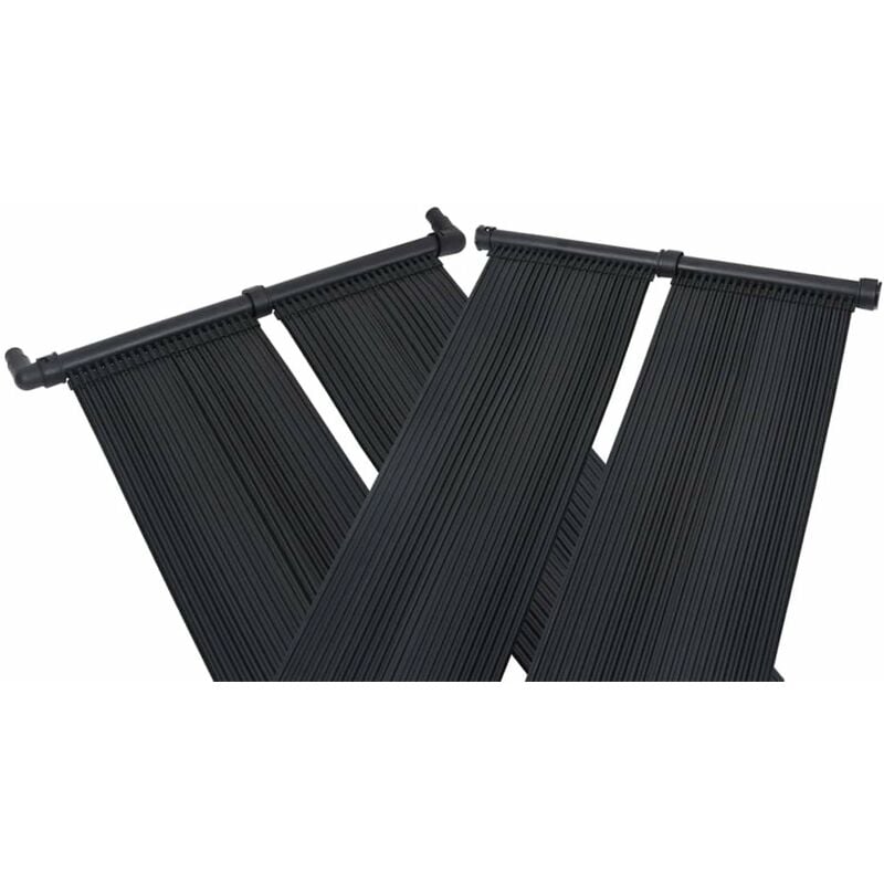 

Panel calentador solar para piscinas 2 unidades 80x310 cm