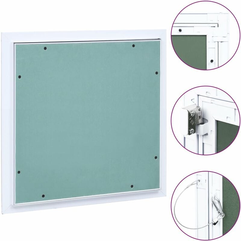 

Panel de acceso estructura aluminio y placa de yeso 200x200 mm