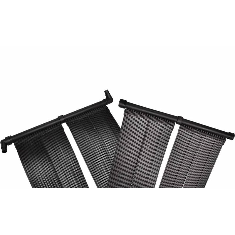 

Panel de calentador solar de piscina - Negro