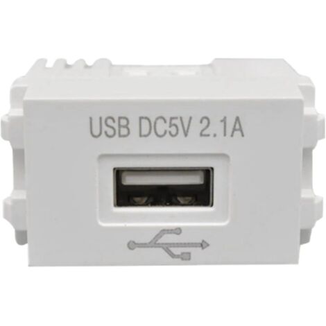 Panel de carga para teléfono móvil, módulo de alimentación USB de 220 V, enchufe de 5 V, transformador de 2,1 A, adaptador de conmutación de carga USB, 1 unidad