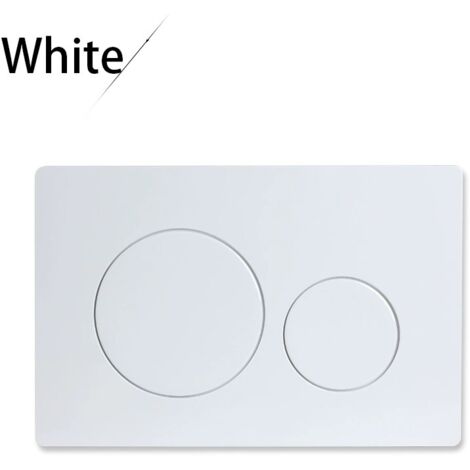 Panel de cisterna Sigma UP300 UP320 UP700 UP720, dosificación de 3/6 L, con Eco-System, blanco