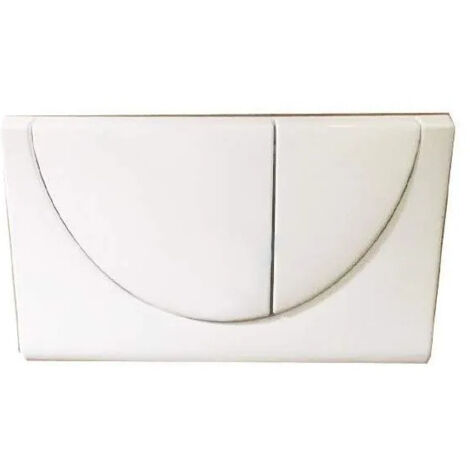 Panel de control blanco de 3 y 6 litros, V1