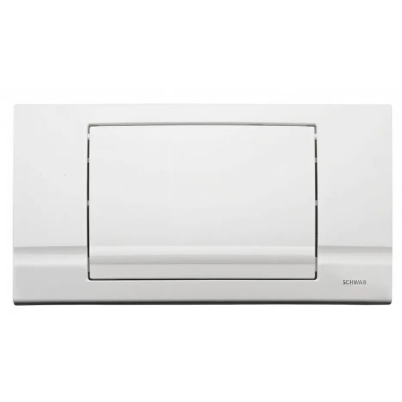 

Panel de control Blanco de un solo botón RIVA - Schwab