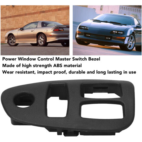 Panel de control de elevalunas eléctrico ABS para Chevy Camaro 1993-2002, lado izquierdo, reemplazo directo 10412604