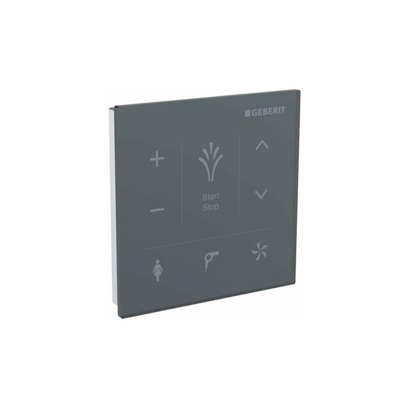 

Panel de control de pared Geberit, para Geberit AquaClean Mera y AquaClean Tuma, color: Vidrio Negro - 147.038.SJ.1