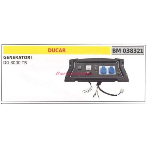Panel de control DUCAR para generador DG 3000 TB 038321