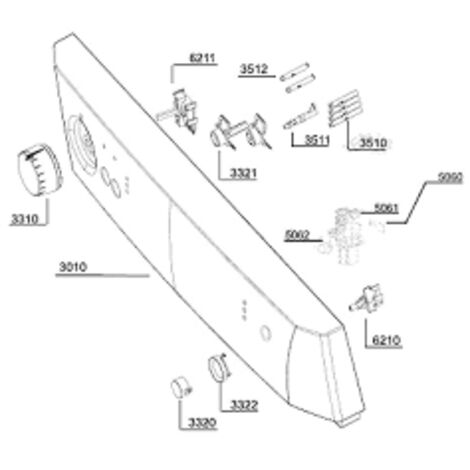 Panel de control original 1714061300 BEKO