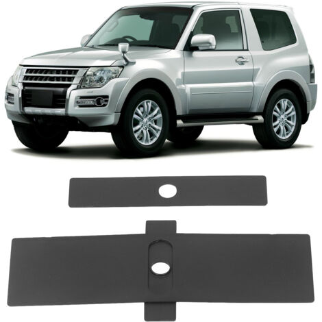 Panel de cubierta de palanca de cambios para Mitsubishi Pajero V93/V97 - Cubierta de palanca de cambios de silicona de alta resistencia (2 piezas)