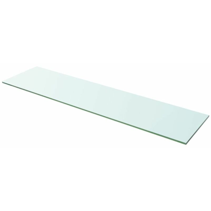 

Happyshopping - Panel de estante vidrio claro 100x25 cm