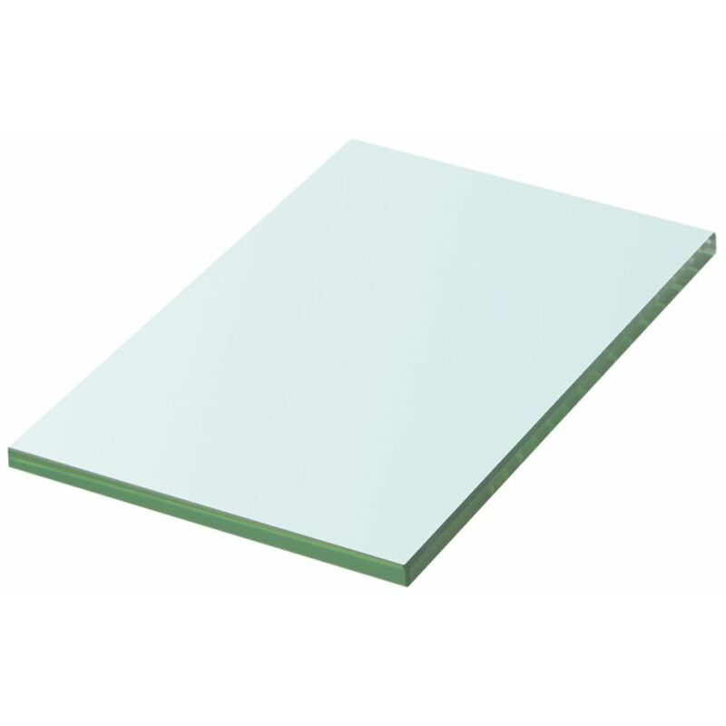 

Panel de estante vidrio claro 20x12 cm