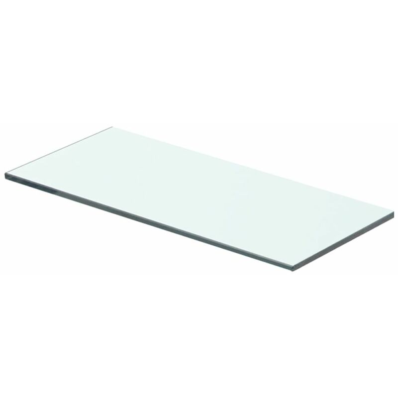 

Panel de estante vidrio claro 40x12 cm