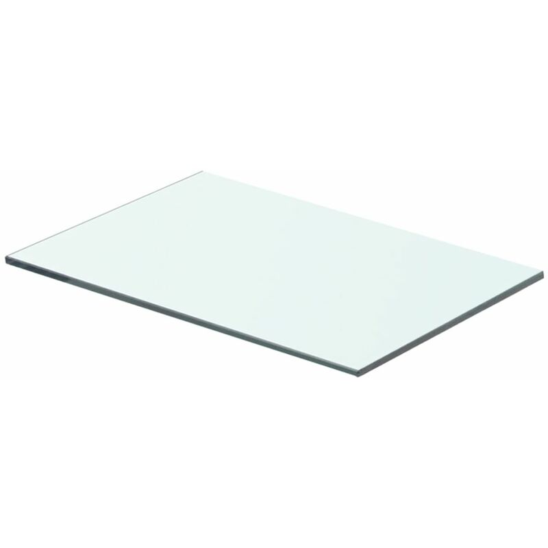 

Panel de estante vidrio claro 40x20 cm