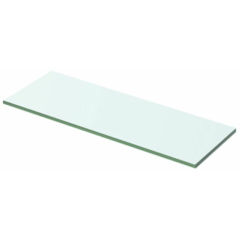 

Panel de estante vidrio claro 50x12 cm