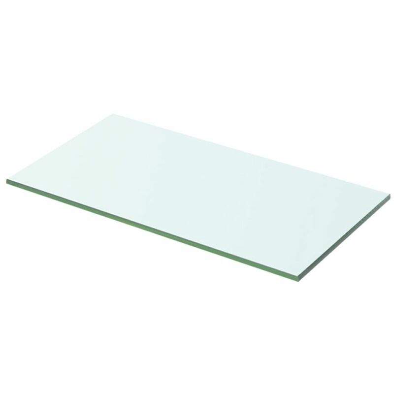 

Panel de estante vidrio claro 50x20 cm