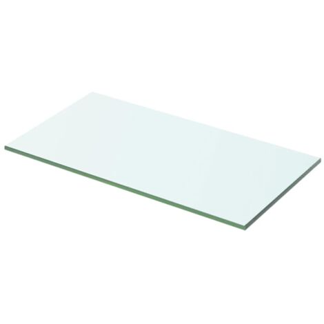 Panel de estante vidrio claro 50x20 cm vidaXL140211